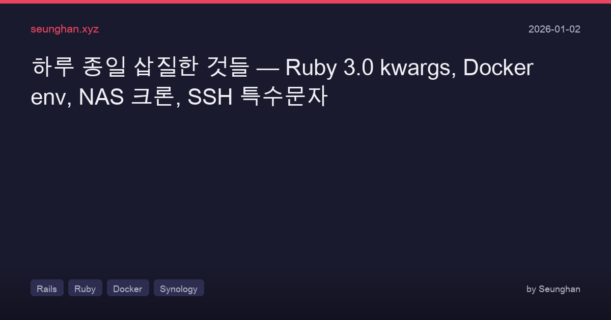 Rails Ruby3 Kwargs Dispatch Integration Debug